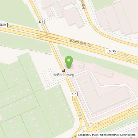 Standortübersicht der Tankstelle Stellfeld & Ernst GmbH in 44309 Dortmund