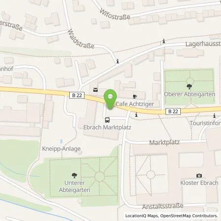 Standortübersicht der Tankstelle inno2grid GmbH in 96157 Ebrach