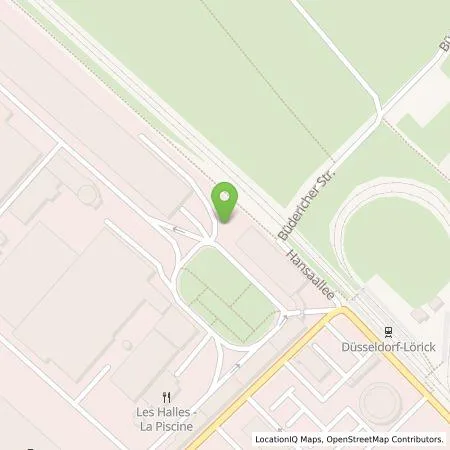 Standortübersicht der Tankstelle inno2grid GmbH in 40549 Düsseldorf