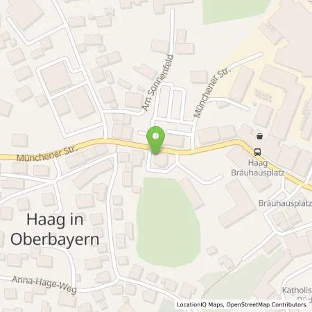 Standortübersicht der Tankstelle SSL Energie GmbH in 83527 Haag i. OB
