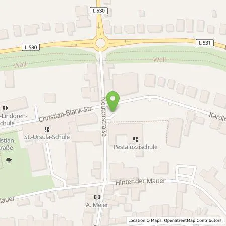 Standortübersicht der Tankstelle Eichsfelder Entwicklungs- und Projektgesellschaft mbH in 37115 Duderstadt