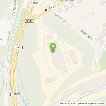 Standortübersicht der Tankstelle Stadtwerke Suhl/Zella-Mehlis GmbH in 98528 Suhl