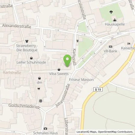 Standortübersicht der Tankstelle Eisenacher Versorgungs-Betriebe GmbH in 99817 Eisenach