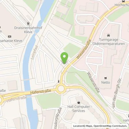 Standortübersicht der Tankstelle Klever Versorgungsbetriebe GmbH in 47533 Kleve