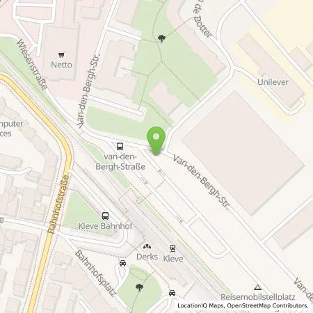 Standortübersicht der Tankstelle Klever Versorgungsbetriebe GmbH in 47533 Kleve