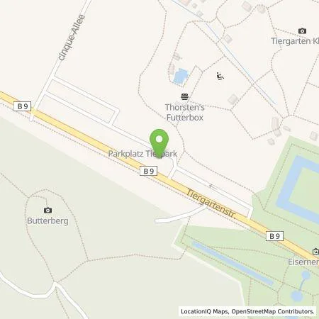 Standortübersicht der Tankstelle Klever Versorgungsbetriebe GmbH in 47533 Kleve