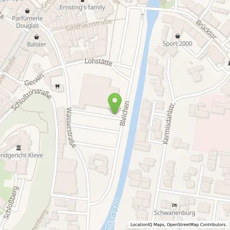 Standortübersicht der Tankstelle Klever Versorgungsbetriebe GmbH in 47533 Kleve