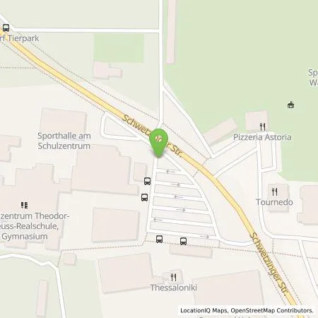 Standortübersicht der Tankstelle MVV Energie AG in 69190 Walldorf