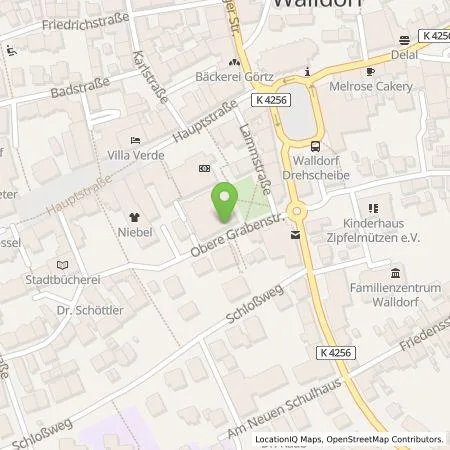 Standortübersicht der Tankstelle MVV Energie AG in 69190 Walldorf