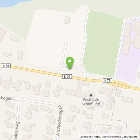 Standortübersicht der Tankstelle Gemeinde Schafflund über Amt Schafflund in 24980 Schafflund