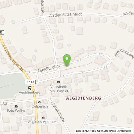 Standortübersicht der Tankstelle Grundstücksgesellschaft Bad Honnef mbH in 53604 Bad Honnef