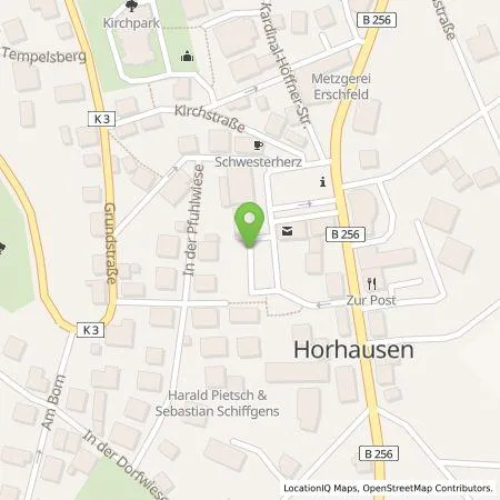 Standortübersicht der Tankstelle Grundstücksgesellschaft Bad Honnef mbH in 56593 Horhausen