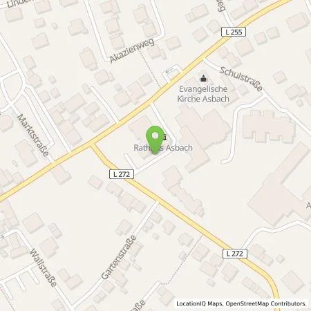 Standortübersicht der Tankstelle Grundstücksgesellschaft Bad Honnef mbH in 53567 Asbach