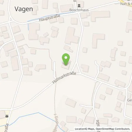 Standortübersicht der Tankstelle EWG-Vagen in 83620 Vagen