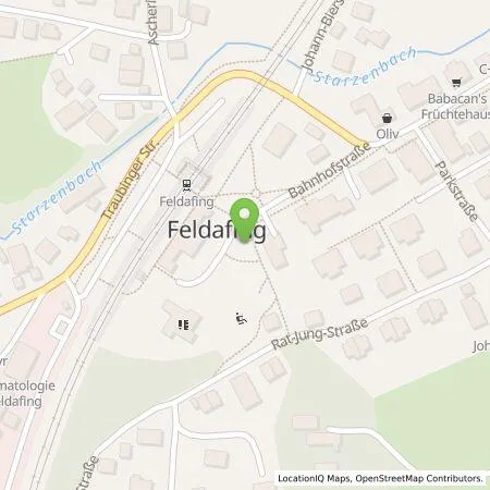 Standortübersicht der Tankstelle PEWU Feldafing, Kommunalunternehmen der Gemeinde Feldafing in 82340 Feldafing