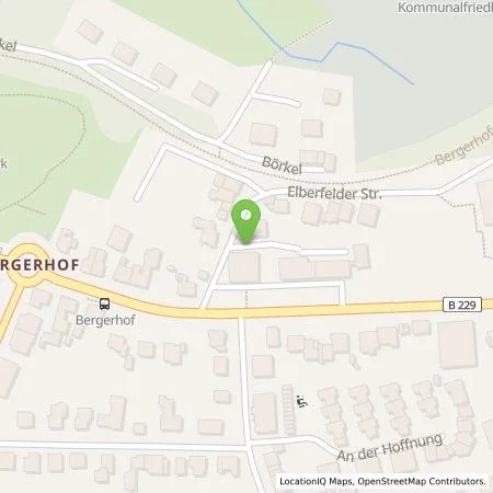 Standortübersicht der Tankstelle Verwaltung S + A UG in 42477 Radevormwald