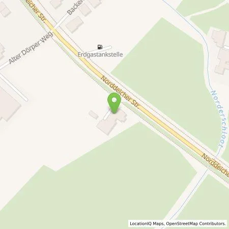 Standortübersicht der Tankstelle Hotel Norden Norddeich in 26506 Norden