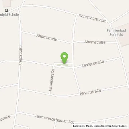 Standortübersicht der Tankstelle Cramermühle GmbH & Co. KG in 97526 Sennfeld