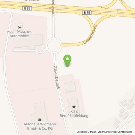 Standortübersicht der Tankstelle Maschek Automobile GmbH & Co. KG in 92442 Wackersdorf