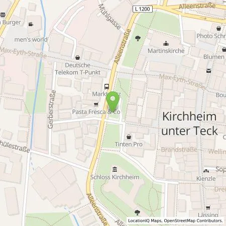 Standortübersicht der Tankstelle Stadtwerke Kirchheim unter Teck in 73230 Kirchheim unter Teck