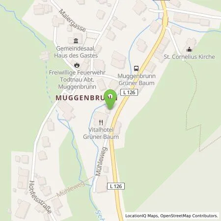 Standortübersicht der Tankstelle Irene Albiez in 79674 Todtnau