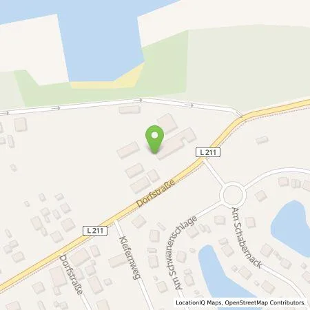 Standortübersicht der Tankstelle TMP Planungsgesellschaft mbH in 18356 Fuhlendorf