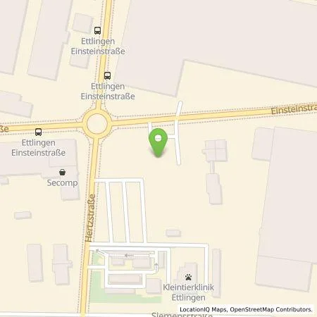 Standortübersicht der Tankstelle Autohaus Gramling Sportwagen GmbH in 76275 Ettlingen