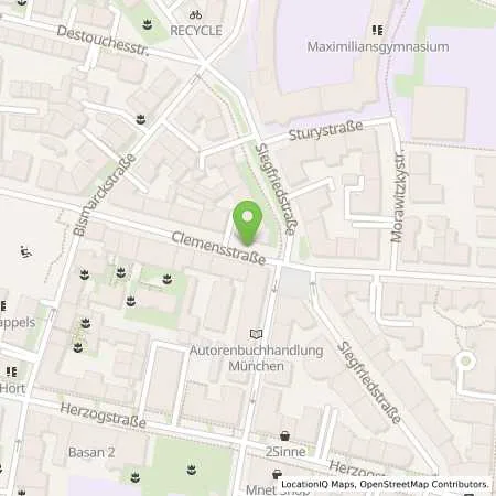 Standortübersicht der Tankstelle SWM Versorgungs GmbH in 80803 München