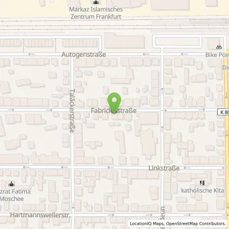 Standortübersicht der Tankstelle Thorsten Schneider e.K in 65933 Frankfurt am Main