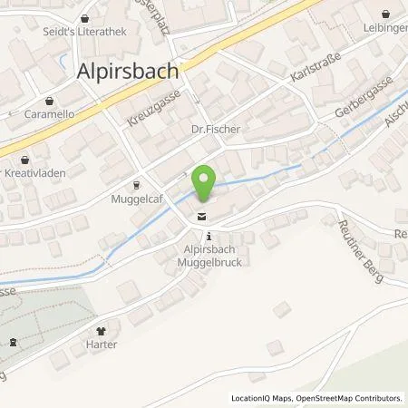 Standortübersicht der Tankstelle Hotel Restaurant Rössle in 72275 Alpirsbach