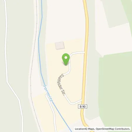 Standortübersicht der Tankstelle CTP GmbH in 07338 Leutenberg