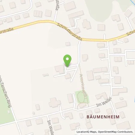 Standortübersicht der Tankstelle Tycoon Waren- und Dienstleistungsvertriebssysteme OHG in 86663 Asbach-Bäumenheim