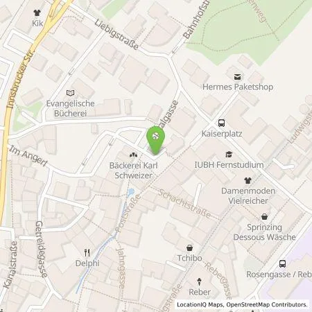 Standortübersicht der Tankstelle Stadtwerke Bad Reichenhall KU in 83435 Bad Reichenhall