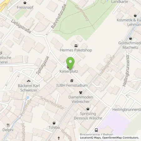 Standortübersicht der Tankstelle Stadtwerke Bad Reichenhall KU in 83435 Bad Reichenhall