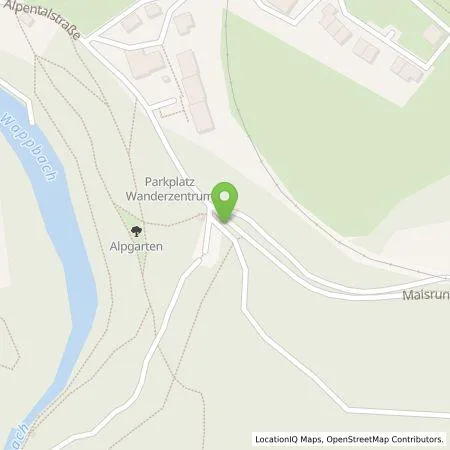 Standortübersicht der Tankstelle Stadtwerke Bad Reichenhall KU in 83457 Bayerisch Gmain