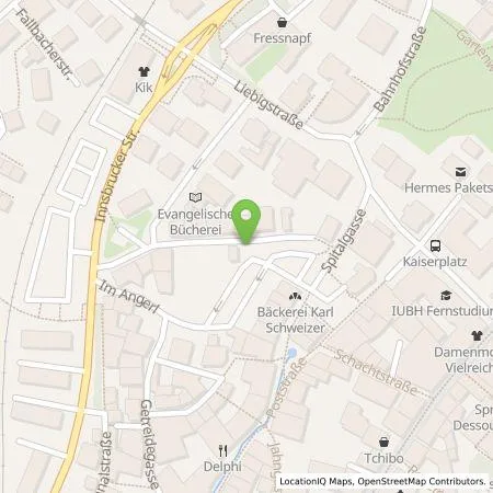 Standortübersicht der Tankstelle Stadtwerke Bad Reichenhall KU in 83435 Bad Reichenhall