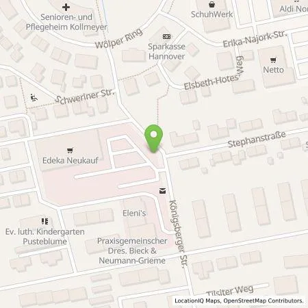 Standortübersicht der Tankstelle Stadtwerke Neustadt a. Rbge. GmbH in 31535 Neustadt a. Rbge.