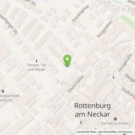 Standortübersicht der Tankstelle Stadtwerke Rottenburg am Neckar GmbH in 72108 Rottenburg am Neckar