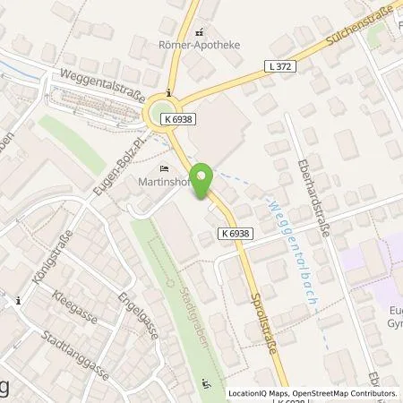 Standortübersicht der Tankstelle Stadtwerke Rottenburg am Neckar GmbH in 72108 Rottenburg am Neckar