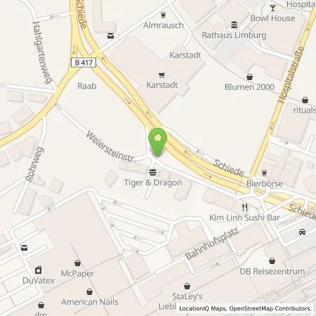 Standortübersicht der Tankstelle Regioladen+ GmbH & Co.KG in 65549 Limburg