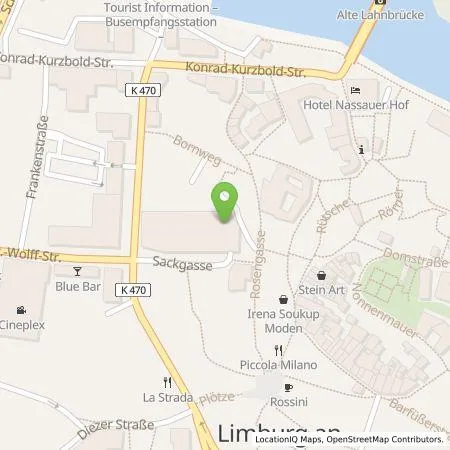 Standortübersicht der Tankstelle Regioladen+ GmbH & Co.KG in 65549 Limburg an der Lahn