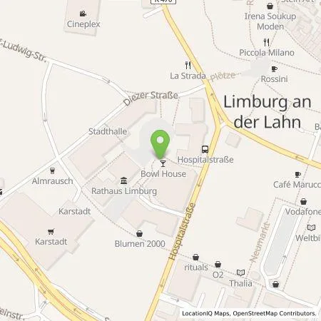 Standortübersicht der Tankstelle Regioladen+ GmbH & Co.KG in 65549 Limburg