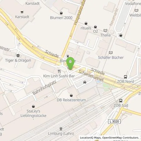 Standortübersicht der Tankstelle Regioladen+ GmbH & Co.KG in 65549 Limburg an der Lahn