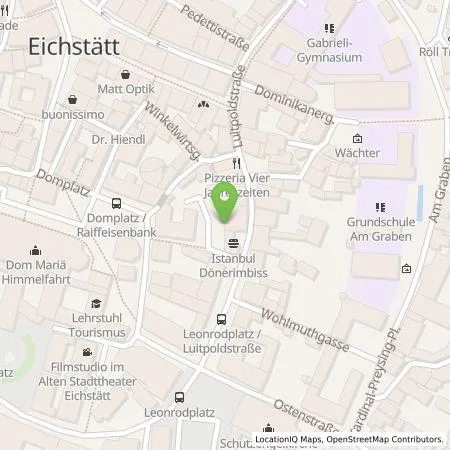 Standortübersicht der Tankstelle Josef Geyer e-mobil GmbH & Co. KG in 85072 Eichstätt