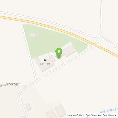 Standortübersicht der Tankstelle Josef Geyer e-mobil GmbH & Co. KG in 91802 Meinheim