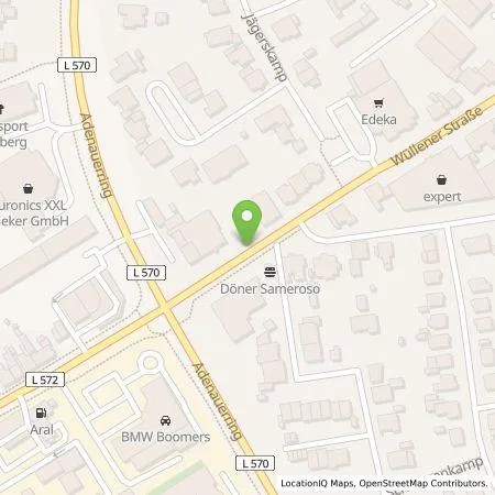 Standortübersicht der Tankstelle Stadtwerke Ahaus GmbH in 48683 Ahaus