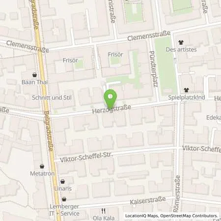 Standortübersicht der Tankstelle SWM Versorgungs GmbH in 80803 München