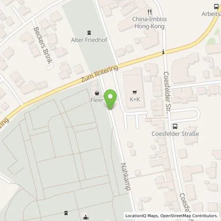 Standortübersicht der Tankstelle Stadtwerke Ahaus GmbH in 48683 Ahaus