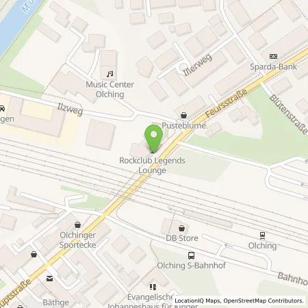 Standortübersicht der Tankstelle Stadtwerke Olching GmbH in 82140 Olching