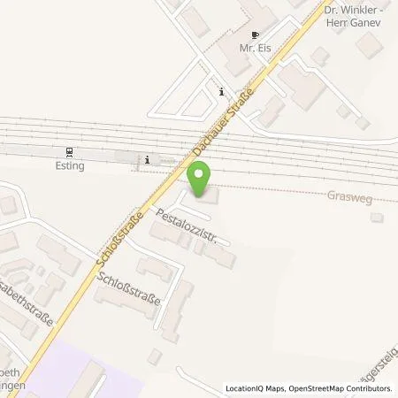 Standortübersicht der Tankstelle Stadtwerke Olching GmbH in 82140 Olching